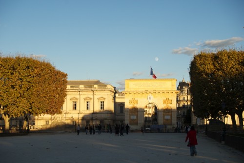 L'Arc de Triomphe depuis la Promenade du Peyrou @ Montpellier, France (20.10.2010)