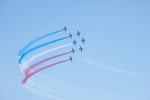 La Patrouille de France lors du meeting aérien @ Palavas-les-Flots (2011)