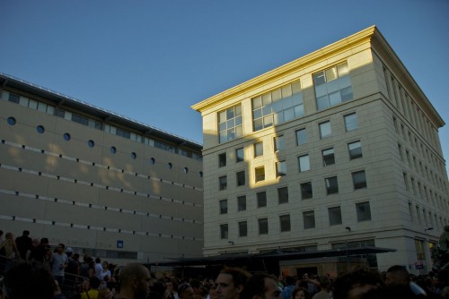 Place Dionysos pendant le Tohu-Bohu, Montpellier (21 juillet 2011)